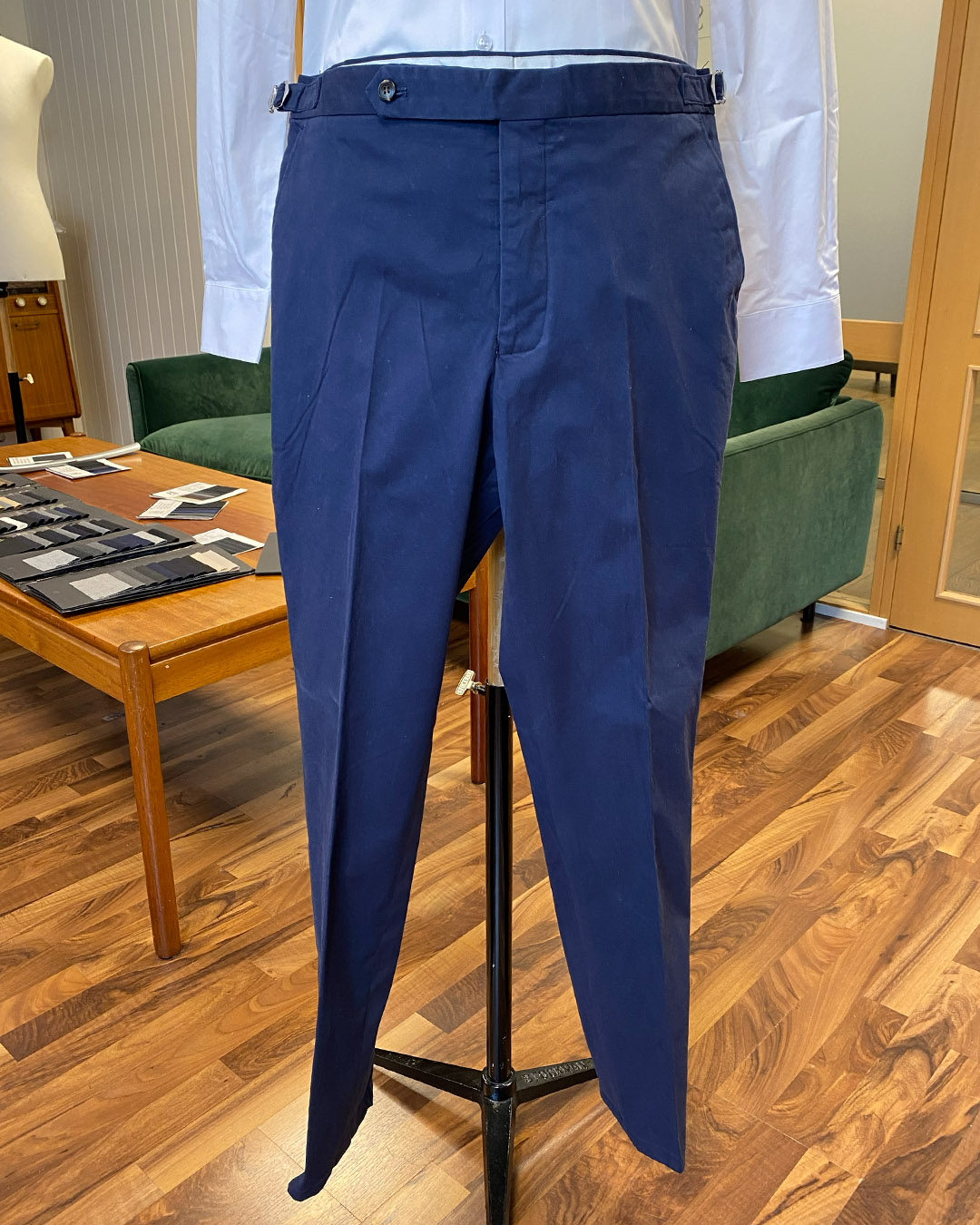 Marine Blå Oliver Bukse