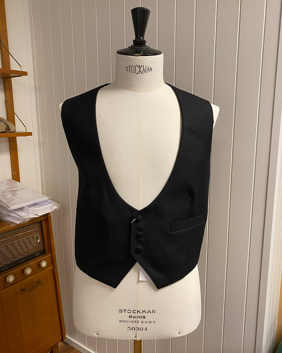 Smoking Vest Sort (L)