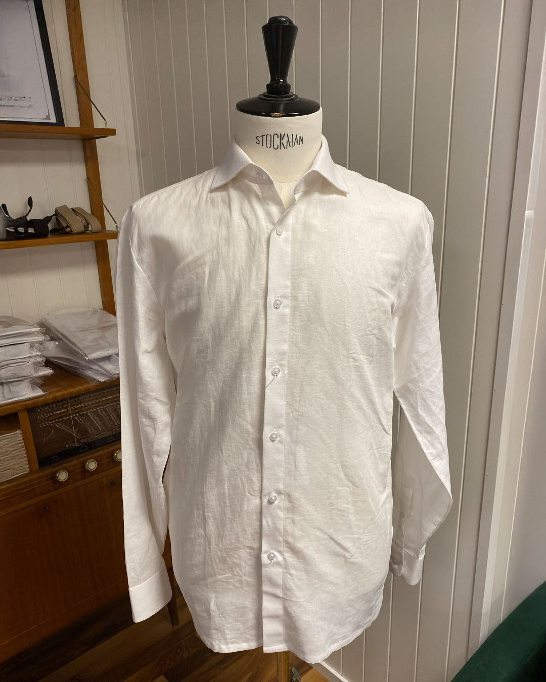 Lorenzo Skjorte Sommer Hvit (XL)