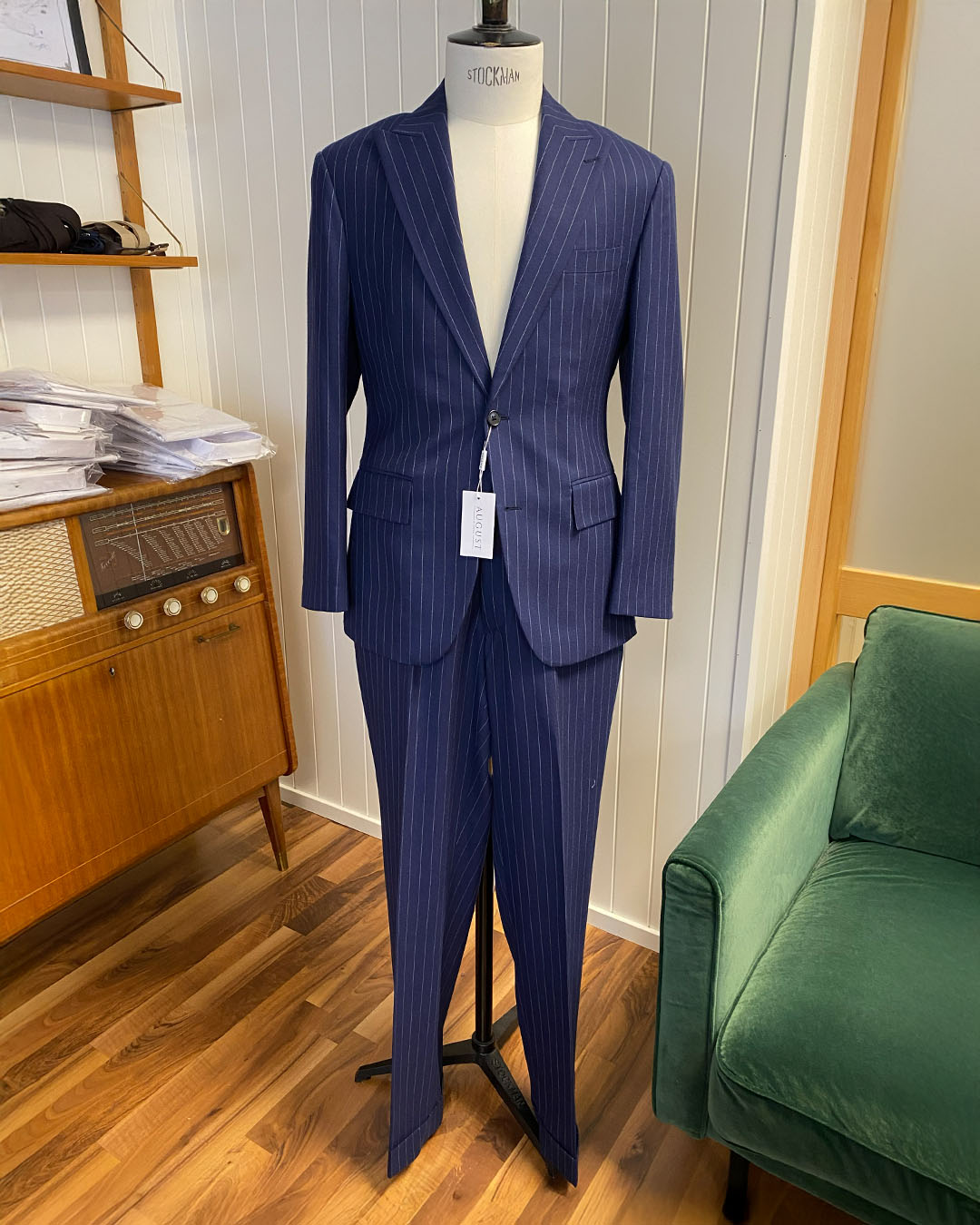 Wall Street Kongeblå Dress (M)