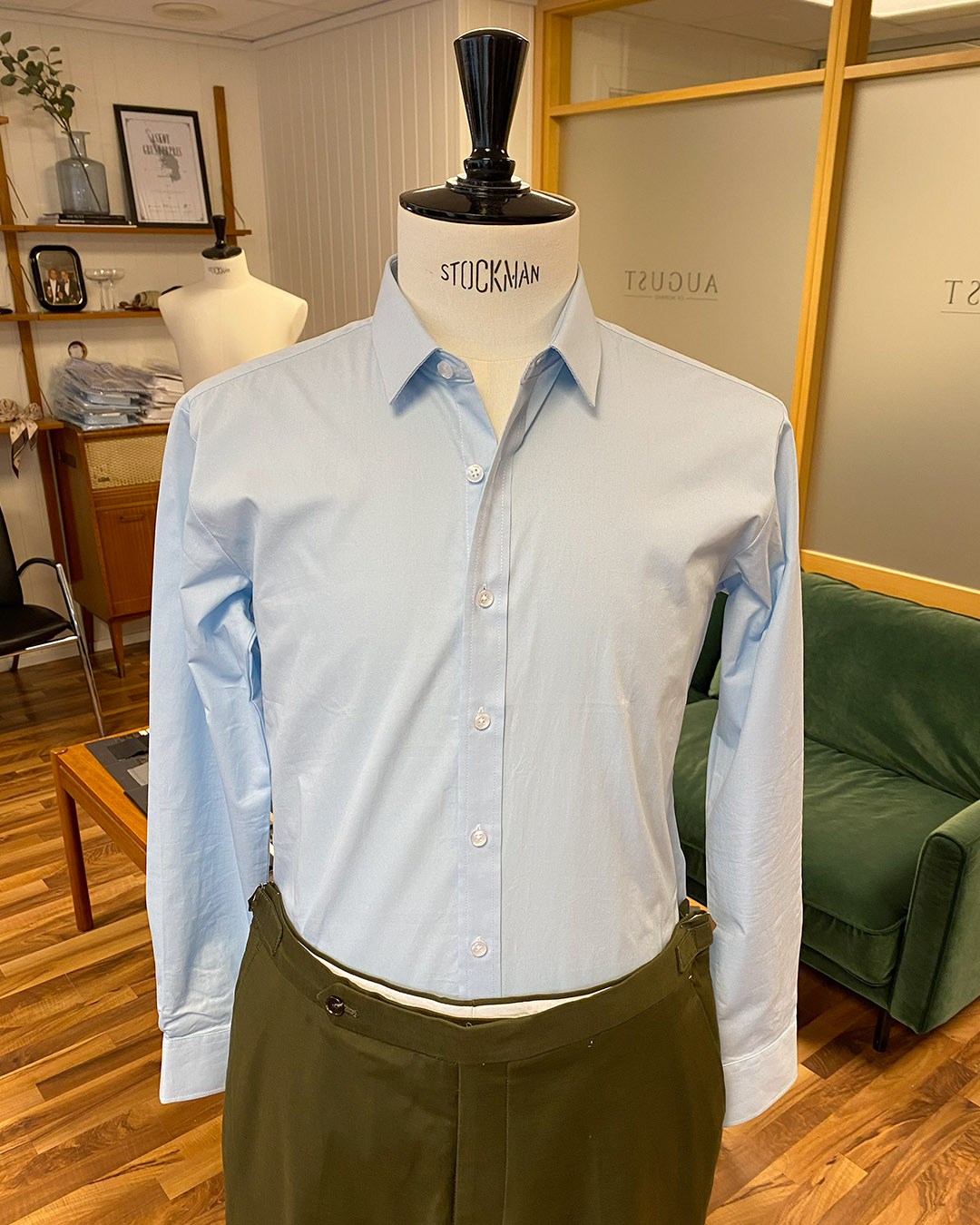 Richard Skjorte Himmel Blå