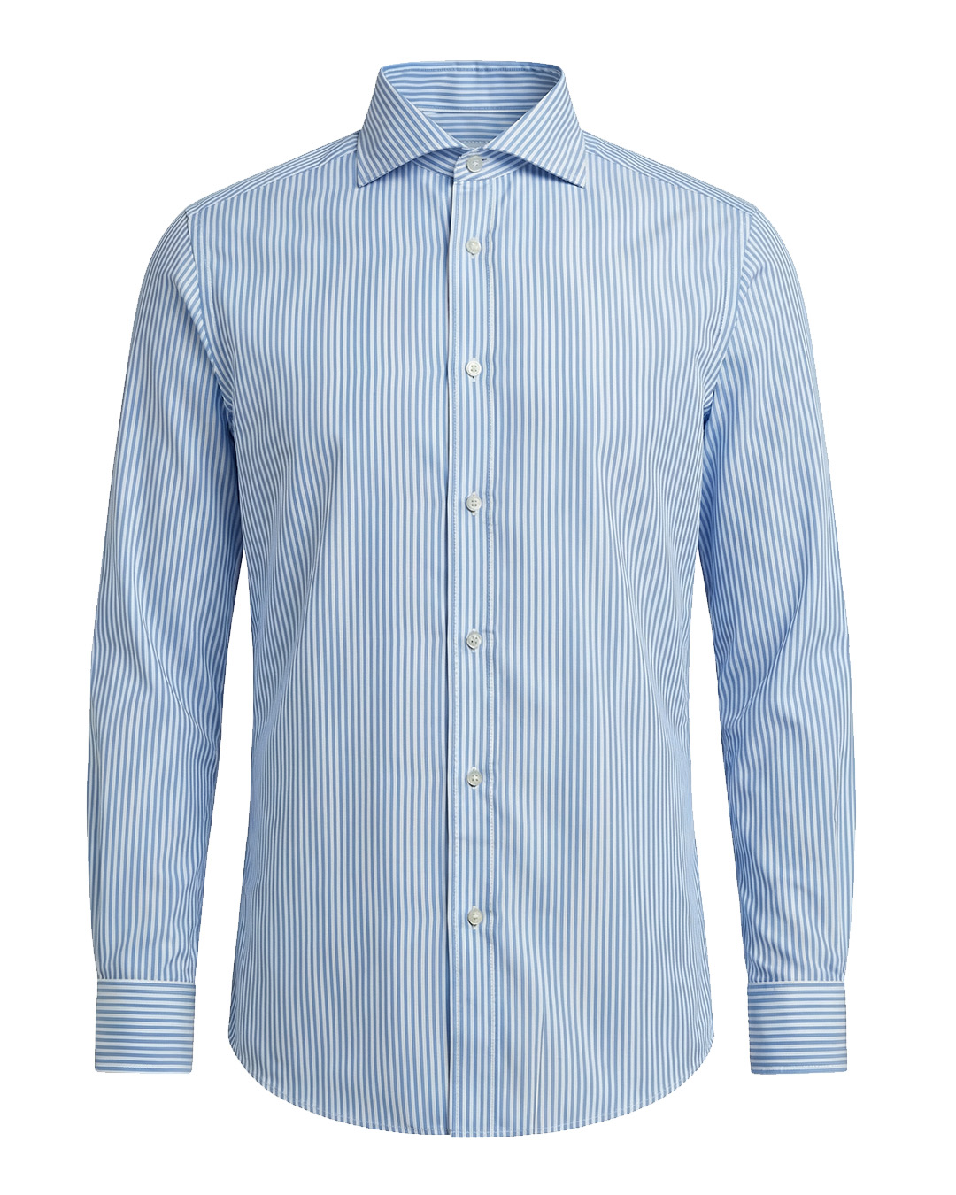 Charles Skjorte Sommer-Hvit & Blå